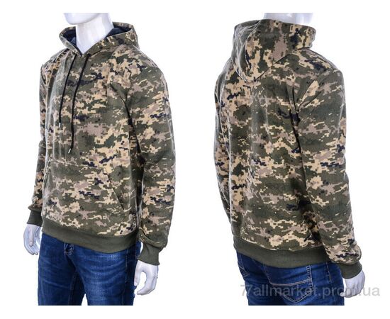 Батник чоловічий Весна/осінь 2791-2 green (5 шт. р.сіткаM-3XL) "Мир" недорого оптом від прямого постачальника, зображення 3