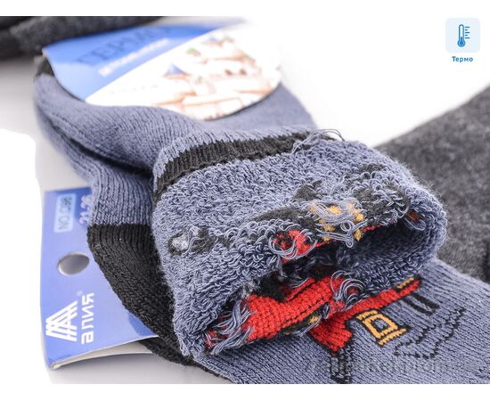 Шкарпетки для дітей Зима C98 mix (12 шт. р.сітка21-26) "Thanh" недорого оптом від прямого постачальника, зображення 2