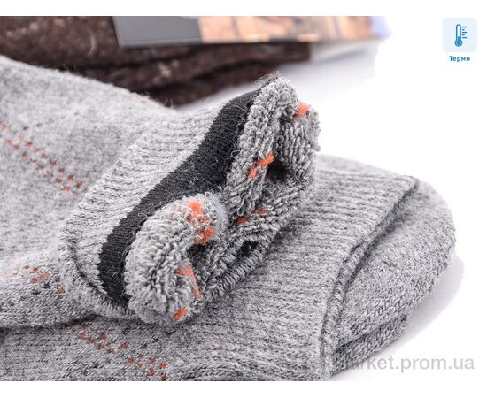 Шкарпетки для чоловіків Зима 651-1 mix (12 шт. р.сітка41-48) "Thanh" недорого оптом від прямого постачальника, зображення 2