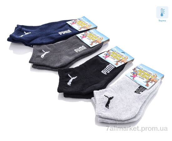 Шкарпетки для дітей Зима AD008 mix (12 шт. р.сітка31-35) "Thanh" недорого оптом від прямого постачальника, зображення 2