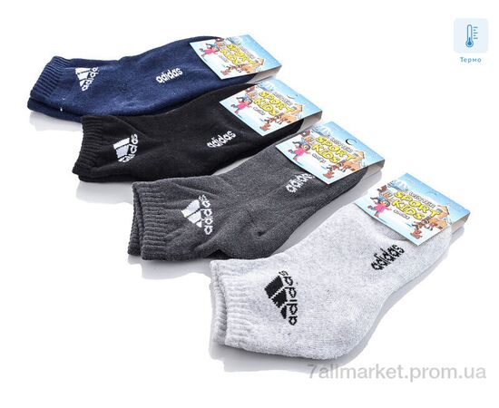 Шкарпетки для дітей Зима AD009 mix (12 шт. р.сітка31-35) "Thanh" недорого оптом від прямого постачальника, зображення 2