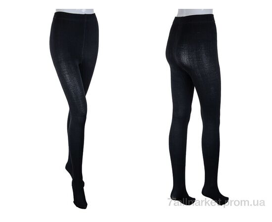 Колготи жіночі Зима A8 black (12 шт. р.сітка3XL-4XL) "Thanh" недорого оптом від прямого постачальника, зображення 3