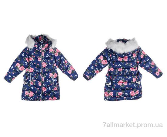 Фотография Куртка детская Зима 2792-7 blue (5 шт. р.сетка 8-16) "Мир" недорого оптом от прямого поставщика, изображение 3