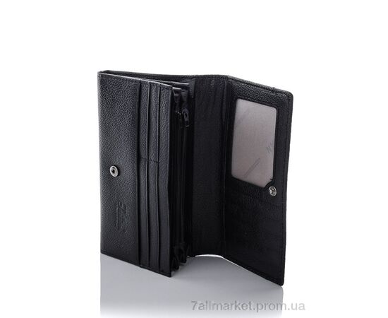 Фотография Кошелек женский T515-3H09B black 9*18*2 см, "GLAMORTA" недорого оптом от прямого поставщика, изображение 3
