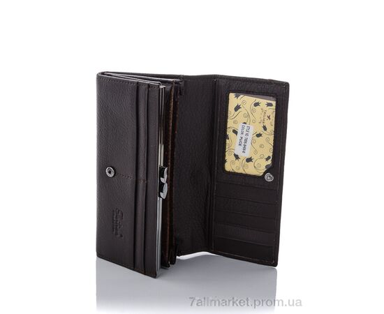 Фотография Кошелек женский T806-3H09B puce 9*18*2 см, "GLAMORTA" недорого оптом от прямого поставщика, изображение 3