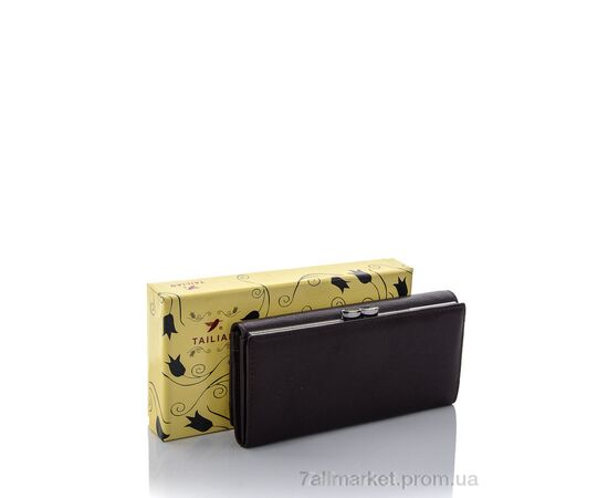 Фотография Кошелек женский T806-3H09B black 9*18*2 см, "GLAMORTA" недорого оптом от прямого поставщика, изображение 2