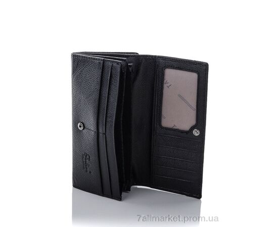 Фотография Кошелек женский T807-3H09B black 9*18*2 см, "GLAMORTA" недорого оптом от прямого поставщика, изображение 3