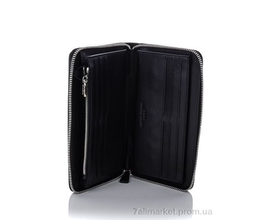 Гаманець чоловічий B022-F008-1 black 11*20*2 см, "GLAMORTA" недорого оптом від прямого постачальника, зображення 3