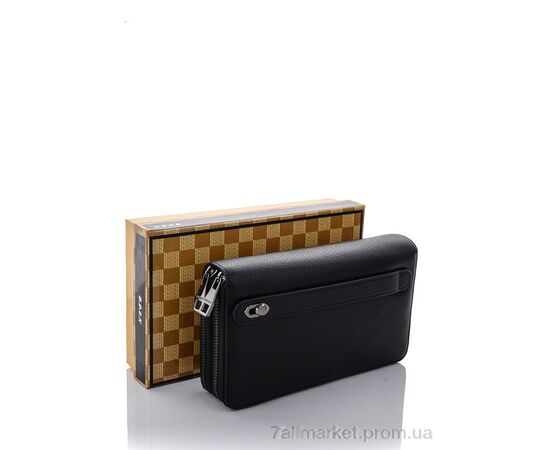 Барсетка чоловіча BF102K black 12*21*4 см, "GLAMORTA" недорого оптом від прямого постачальника, зображення 2