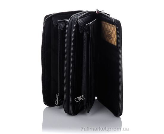 Барсетка чоловіча BF102K black 12*21*4 см, "GLAMORTA" недорого оптом від прямого постачальника, зображення 3