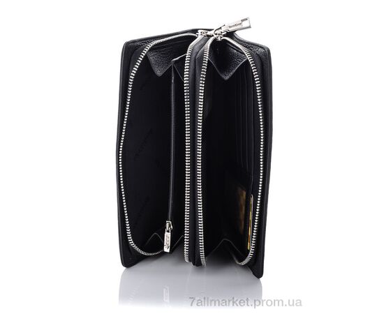 Барсетка чоловіча BP009Q black 12*21*4 см, "GLAMORTA" недорого оптом від прямого постачальника, зображення 3