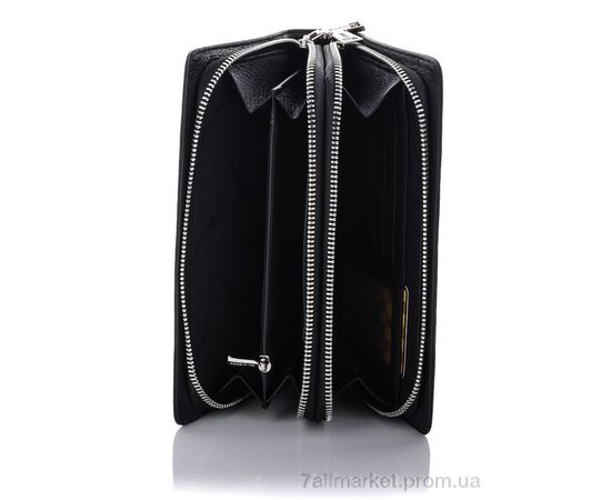 Барсетка чоловіча B002-P009 black 12*21*4 см, "GLAMORTA" недорого оптом від прямого постачальника, зображення 3