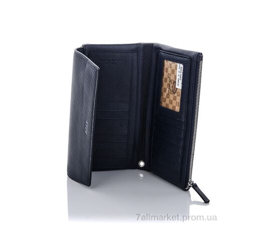 Фотография Кошелек женский B001-F001 blue 10*20*2 см, "GLAMORTA" недорого оптом от прямого поставщика, изображение 3