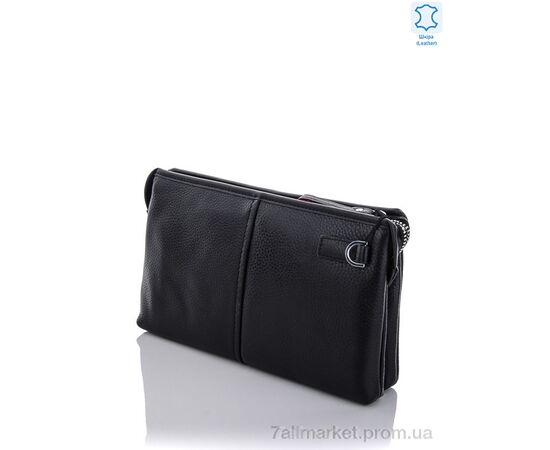 Барсетка чоловіча 21922 black 15*24*5 см, "GLAMORTA" недорого оптом від прямого постачальника, зображення 2