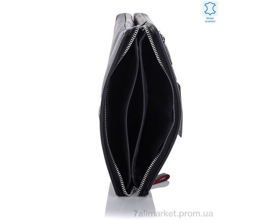 Барсетка чоловіча 21922 black 15*24*5 см, "GLAMORTA" недорого оптом від прямого постачальника, зображення 3