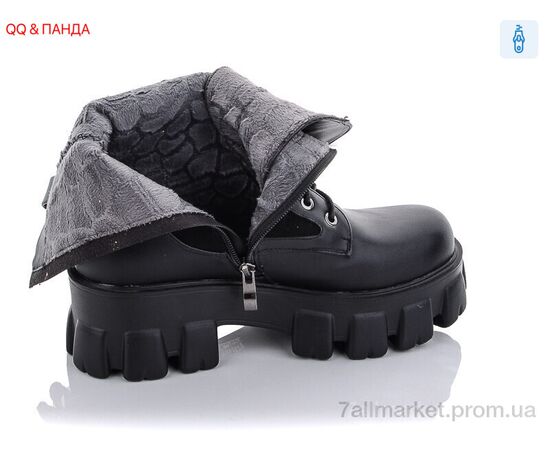 Фотография Ботинки женские стильные Весна/осень A34 (8 пар р.36-41) "QQ&Панда" недорого оптом от прямого поставщика, изображение 2