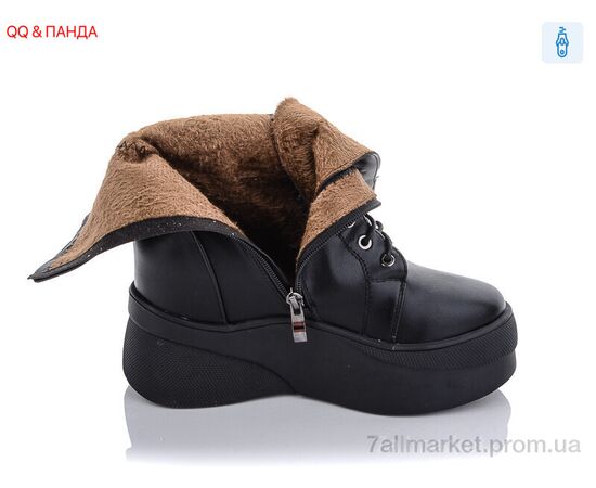 Фотография Ботинки женские стильные Весна/осень A15 (8 пар р.36-41) "QQ&Панда" недорого оптом от прямого поставщика, изображение 2