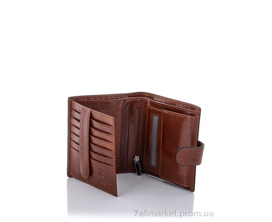 Гаманець чоловічий B019-894 brown 11*12*2 см, "GLAMORTA" недорого оптом від прямого постачальника, зображення 3