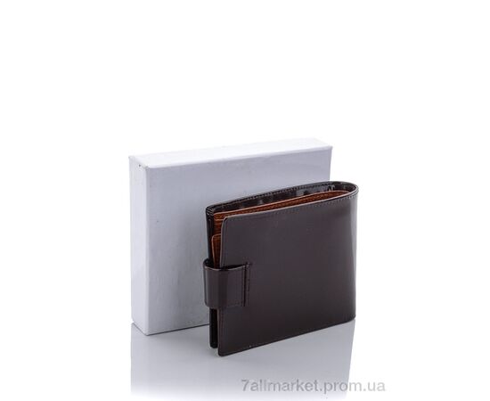 Гаманець чоловічий B058-802 brown 9*12*2 см, "GLAMORTA" недорого оптом від прямого постачальника, зображення 2