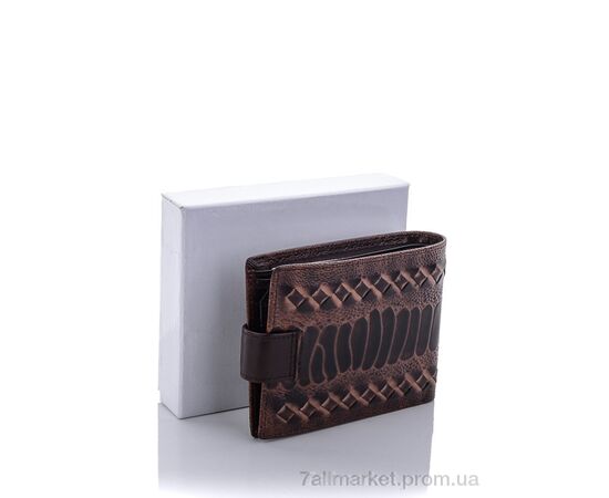 Гаманець чоловічий B029-801 brown 9*11*2 см, "GLAMORTA" недорого оптом від прямого постачальника, зображення 2