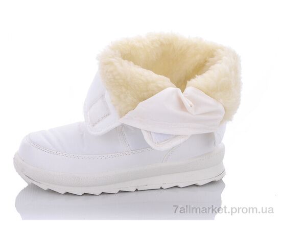 Дутики жіночі утеплені Зима 112-8 біл.сніж.б/п (8 пар р.37-41) "Selena" недорого оптом від прямого постачальника, зображення 2