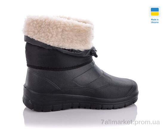 Чоботи з піни чоловічі Зима DS БМ12 труба Укр чорний (6 пар р.41-46) "Vladimir" недорого оптом від прямого постачальника, зображення 2