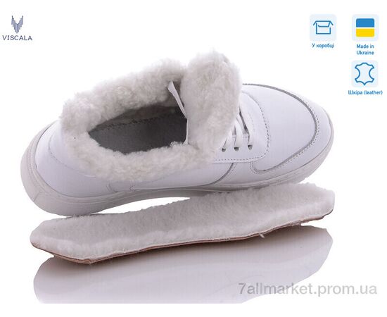 Фотография Кроссовки женские модные зима 21205 бел. (6 пар р.36-40) "Viscala" недорого оптом от прямого поставщика, изображение 2