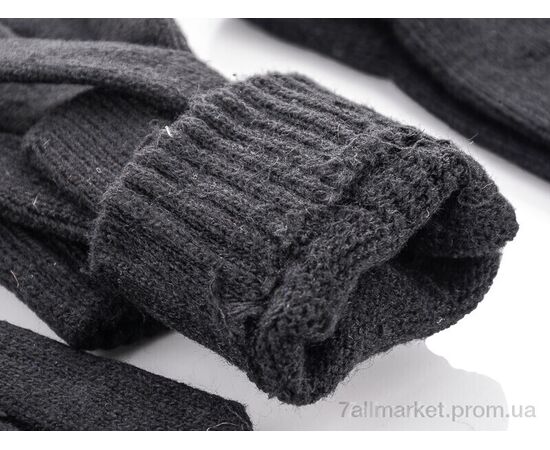 Чоловічі рукавиці Зима L329 mix (12 шт. р.сіткаOne size) "KUINH" недорого оптом від прямого постачальника, зображення 2