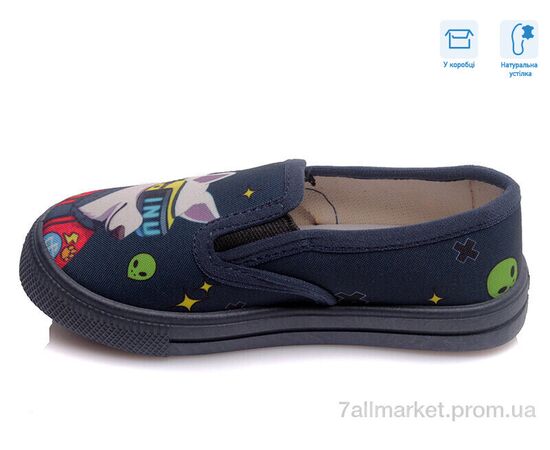 Фотография Слипоны детские без шнурков Весна/осень R107850170 (8 пар р.27-34) "Weestep" недорого оптом от прямого поставщика, изображение 2