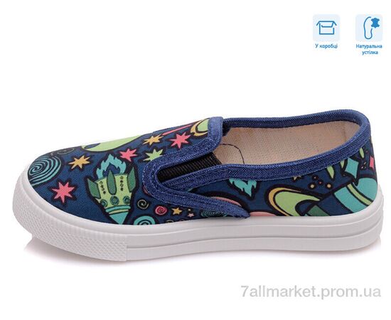 Фотография Слипоны детские без шнурков Весна/осень R107850181 (8 пар р.27-34) "Weestep" недорого оптом от прямого поставщика, изображение 2