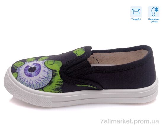 Фотография Слипоны детские без шнурков Весна/осень R107850212 (8 пар р.27-34) "Weestep" недорого оптом от прямого поставщика, изображение 2