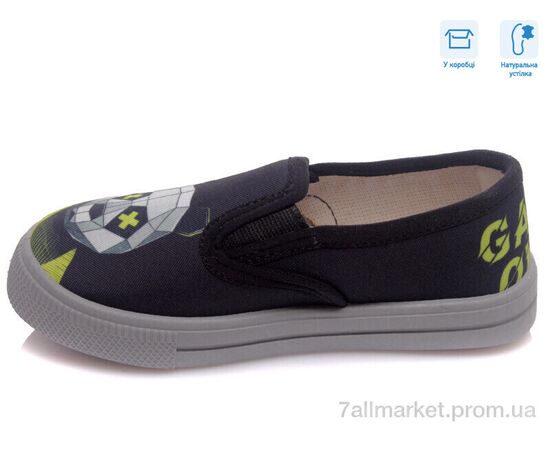 Фотография Слипоны детские без шнурков Весна/осень R107850219 (8 пар р.27-34) "Weestep" недорого оптом от прямого поставщика, изображение 2