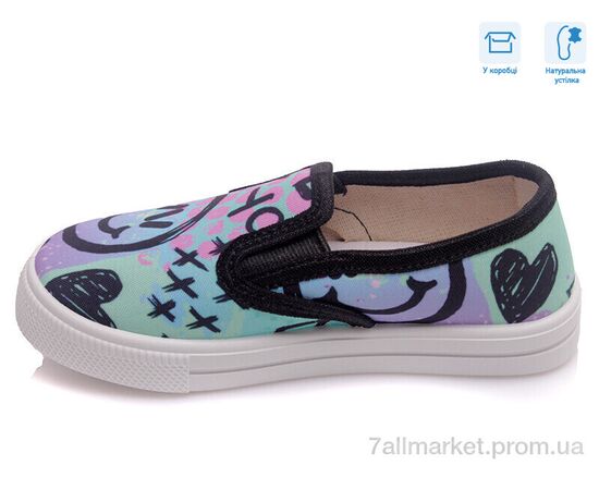 Фотография Слипоны детские без шнурков Весна/осень R107850228 (8 пар р.27-34) "Weestep" недорого оптом от прямого поставщика, изображение 2