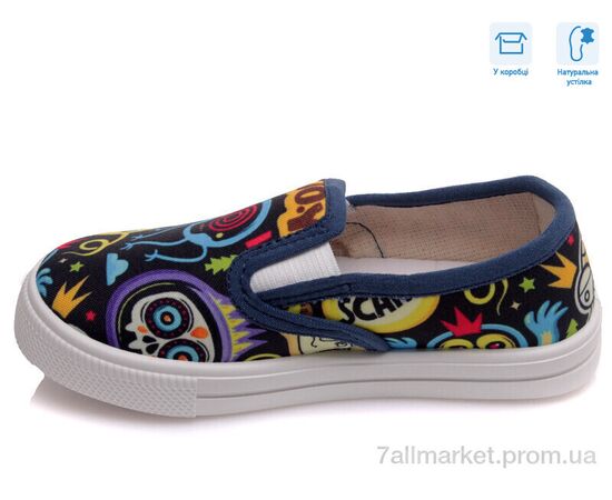 Фотография Слипоны детские без шнурков Весна/осень R107850233 (8 пар р.27-34) "Weestep" недорого оптом от прямого поставщика, изображение 2