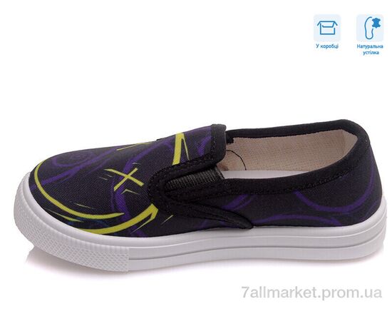 Фотография Слипоны детские без шнурков Весна/осень R107850236 (8 пар р.27-34) "Weestep" недорого оптом от прямого поставщика, изображение 2