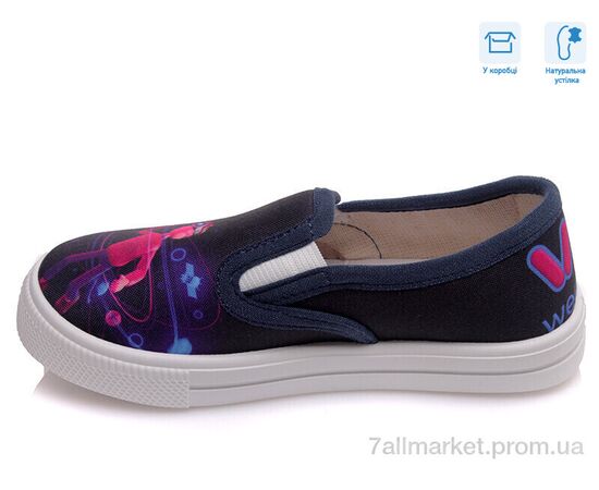 Фотография Слипоны детские без шнурков Весна/осень R107850237 (8 пар р.27-34) "Weestep" недорого оптом от прямого поставщика, изображение 2