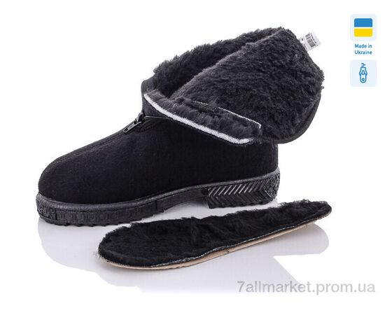 Бурки жіночі Зима Бурок жін. на замку шт. хутро (6 пар р.37-42) "LiBang" недорого оптом від прямого постачальника, зображення 2
