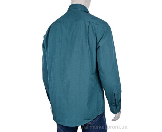 Чоловіча сорочка Весна/осінь 2476 green (24 шт. р.сітка39-46) "Enrico" недорого оптом від прямого постачальника, зображення 3