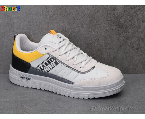 Кросівки чоловічі модні Весна/осінь 2063-3 (8 пар р.40-44) "Sharif" недорого оптом від прямого постачальника, зображення 2