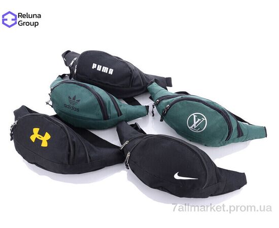 Бананка чоловіча LW001 mix 15*38*5 см, "Reluna Group" недорого оптом від прямого постачальника, зображення 2