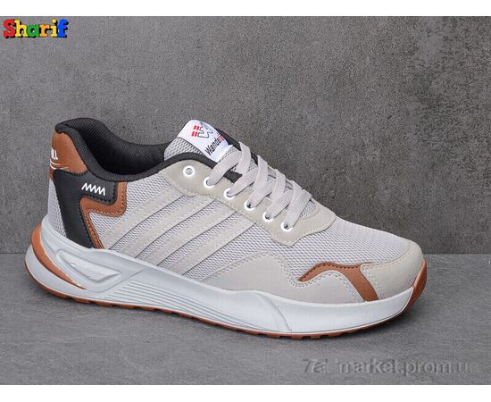 Кросівки чоловічі модні Весна/осінь 4032-4 (8 пар р.40-45) "Sharif" недорого оптом від прямого постачальника, зображення 2