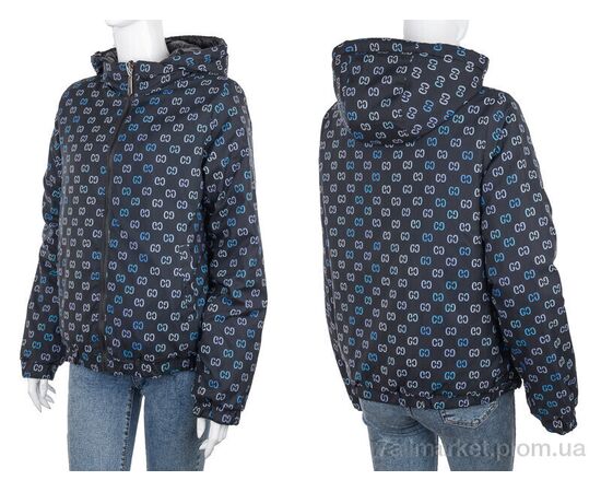 Куртка жіноча Весна/осінь 2830-253-1 black (4 шт. р.сіткаM-2XL) "Мир" недорого оптом від прямого постачальника, зображення 4