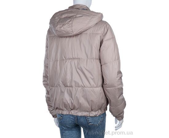 Куртка жіноча Весна/осінь 2830-253-6 beige (4 шт. р.сіткаM-2XL) "Мир" недорого оптом від прямого постачальника, зображення 2