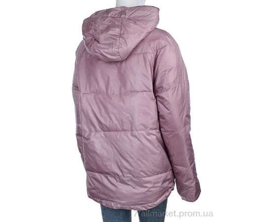 Куртка жіноча Весна/осінь 2830-215-2 pink (4 шт. р.сіткаM-2XL) "Мир" недорого оптом від прямого постачальника, зображення 2