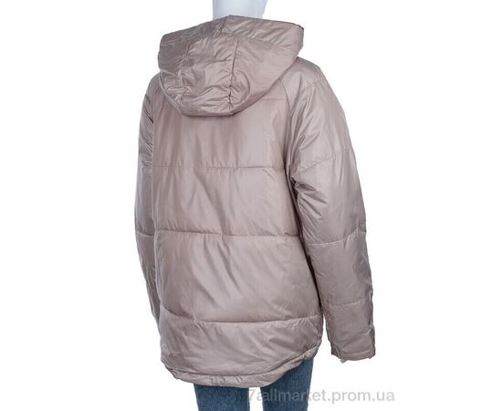 Куртка жіноча Весна/осінь 2830-215-4 beige (4 шт. р.сіткаM-2XL) "Мир" недорого оптом від прямого постачальника, зображення 2