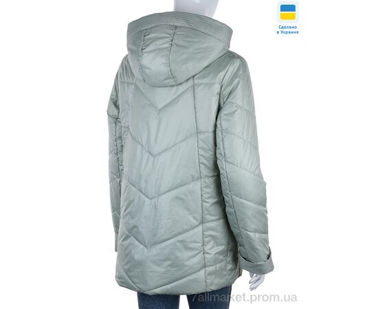Куртка жіноча Весна/осінь Весна 1 зелений (6 шт. р.сітка48-58) "Tatiana-DIVO" недорого оптом від прямого постачальника, зображення 2
