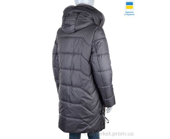 Фотография Куртка женская Зима Зима2 фіолетовий (6 шт. р.сетка 50-60) "Tatiana-DIVO" недорого оптом от прямого поставщика, изображение 2