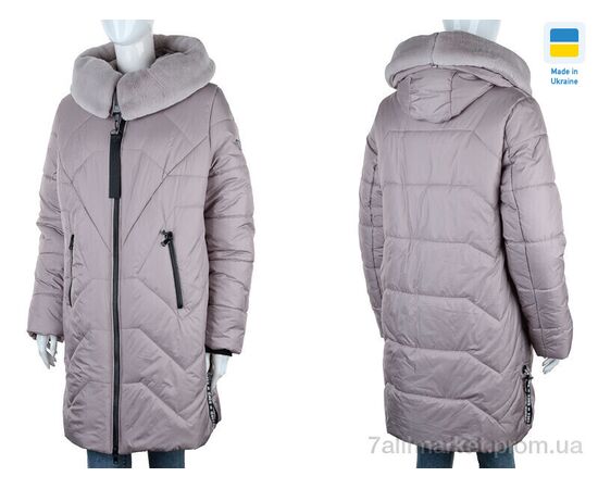 Фотография Куртка женская Зима Зима2 рожевий (6 шт. р.сетка 50-60) "Tatiana-DIVO" недорого оптом от прямого поставщика, изображение 3