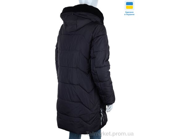 Фотография Куртка женская Зима Зима2 т.фіолетовий (6 шт. р.сетка 50-60) "Tatiana-DIVO" недорого оптом от прямого поставщика, изображение 2