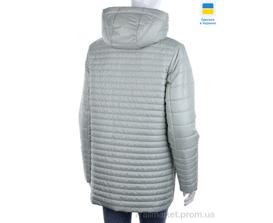 Куртка жіноча Весна/осінь Весна2 зелений (6 шт. р.сітка48-58) "Tatiana-DIVO" недорого оптом від прямого постачальника, зображення 2